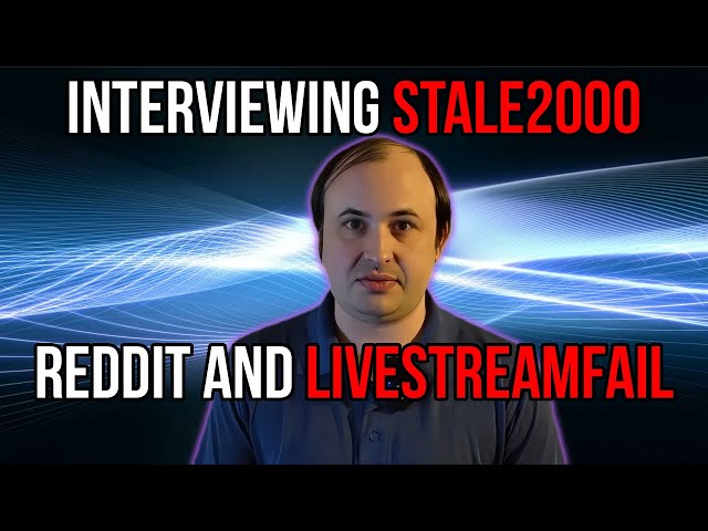 Interview with Stale2000 - LSF Drama, Reddit Mods, MoistCr1tikal & Hasan Piker