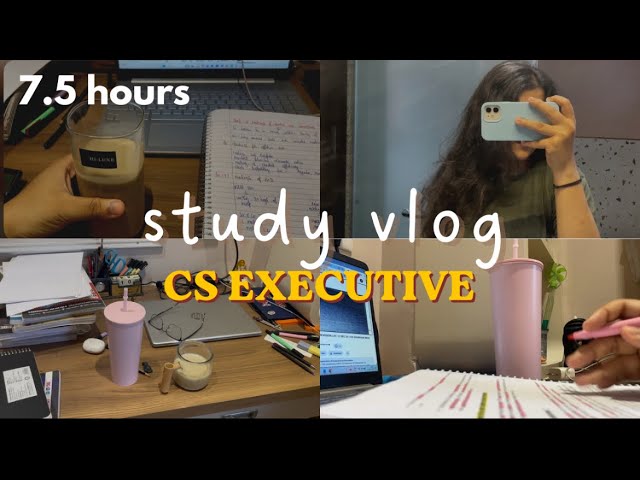 CS Executive Group 1 ✨| Study vlog 📚| June 2026 #csaspirant #studyvlog #studywithme 