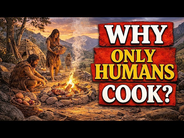 Why Humans Are the Only Animals That Cook Food | History for Sleep