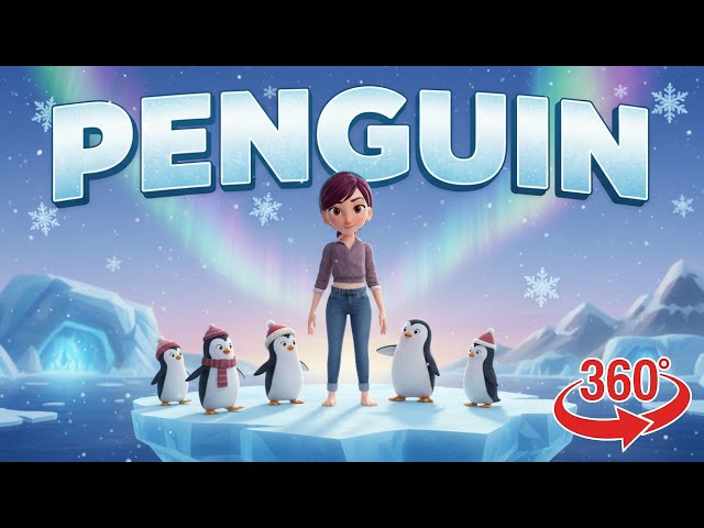 Learn to Write the Word PENGUIN | Cute Animal Writing Practice 🐧🐧🐧🐧🐧