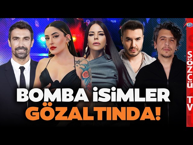 Ünlülere Uyuşturucu Operasyonunda Yeni Dalga! Simge Sağın, Melek Mosso, Mustafa Ceceli Gözaltında