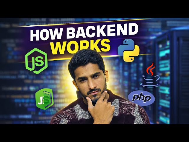 How Backend Works? | Complete Backend Explained for Beginners 🔥