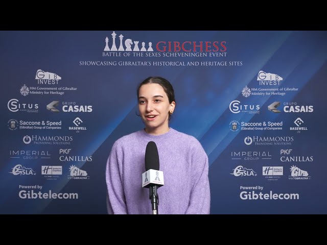#GibChess Battle of the Sexes, Round 2, Interview with Gunay Mammadzada