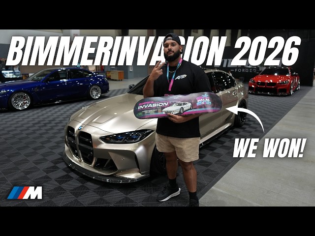 BimmerInvasion West Palm Beach 2026 Was The Biggest BMW EVENT - MY G80 M3 WON AN AWARD 🏆