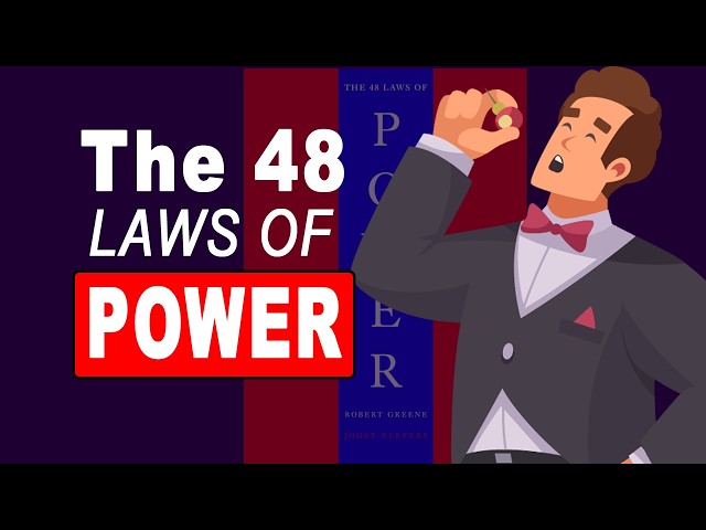 The 48 Laws of Power by Robert Greene | Complete Animated Book Summary