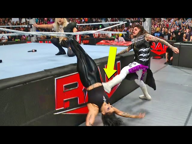 10 Unnoticeable Times WWE Wrestlers Got Saved from Serious injury