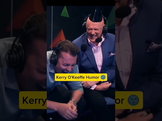 Kerry O'Keeffe Dark Humor | ep: 8 #sports #cricket #commentary #shorts