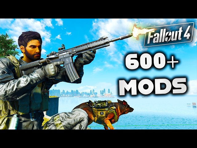 🔴Fallout 4 Modded: EXODUS with 600+ Mods! (LIVE)🔴