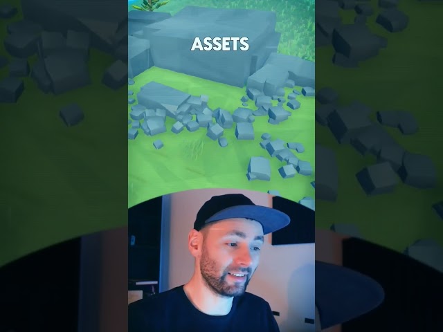 Secret game dev trick for texturing #gamedev #makinggames #unity #unrealengine #unreal