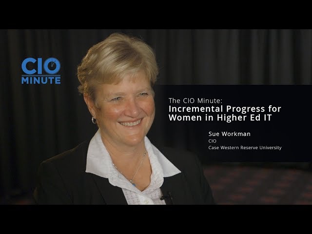 The CIO Minute: Incremental Progress for Women in Our Industry