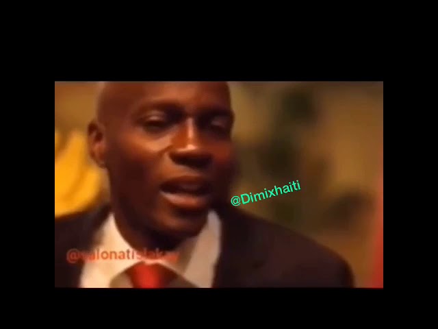 President Jovenel Moise kap pale anglais😂😂😂