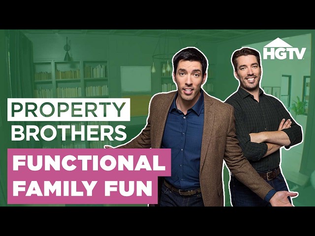 From Hotel Living to Functional & Fun Family Remodel - Full Episode Recap | Property Brothers | HGTV