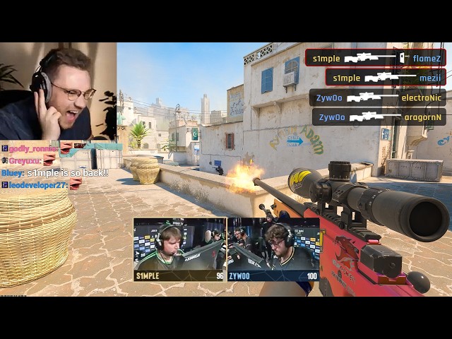 S1MPLE VS ZYWOO (FOR THE FIRST TIME IN 897 DAYS)