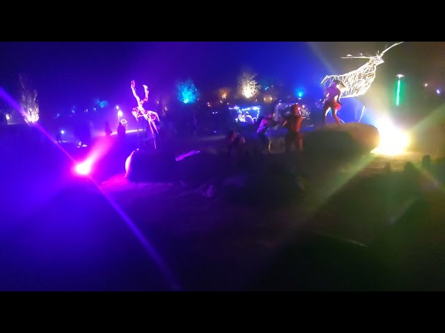 Boom Festival 2022 - Walking at night