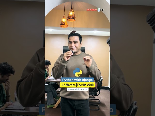 Python With Django Class | Code IT #codeit