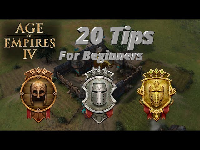 20 Tips for New Players in AOE IV
