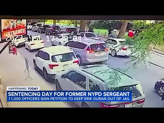 Sentencing day for former NYPD sergeant in cooler throwing death