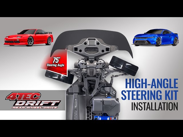 How to install the 4-Tec Drift High Angle Steering Kit
