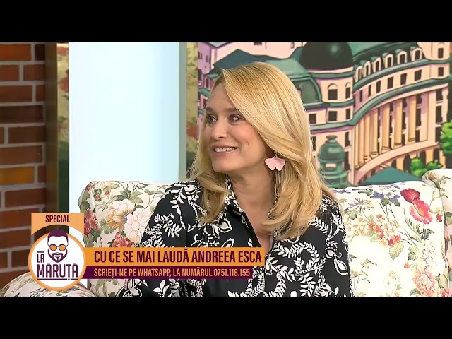 Cu ce se mai laudă Andreea Esca