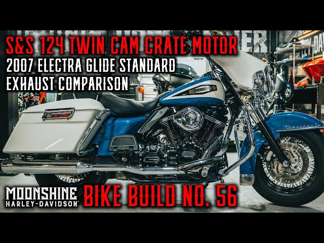 2007 Twin Cam Electra Glide Gets S&S 124 Engine Swap | Exhaust Test | Bike Build No. 56
