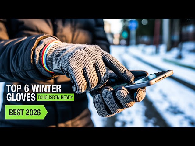 Top 6 Best Touchscreen Winter Gloves 2026!
