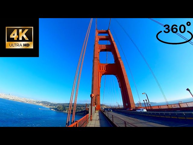 The Golden Gate Bridge in 360° VR | San Francisco, CA