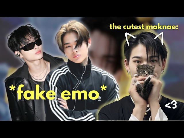 NI-KI being a FAKE EMO 😎 (bro is the cutest maknae)