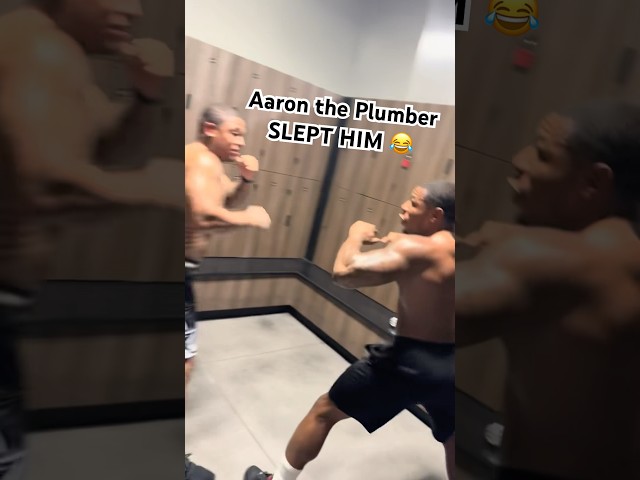 #aarontheplumber #foryou #fight #gym #trending