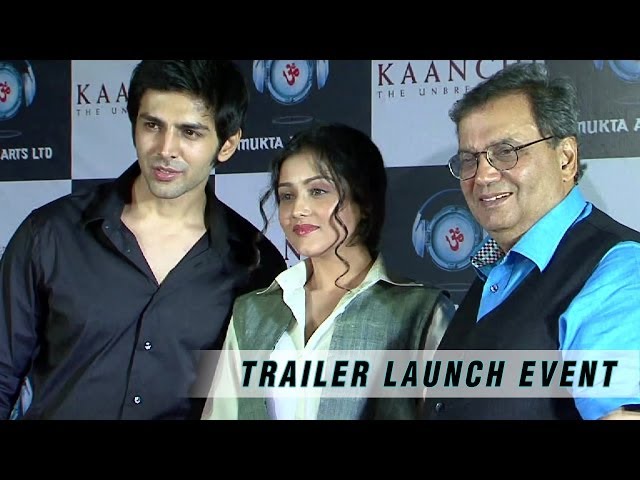Kaanchi - Trailer Launch Event - Subhash Ghai, Mishti, Kartik Aaryan