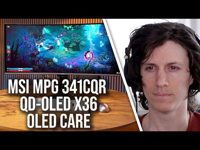 MSI MPG 341CQR QD-OLED X36 Monitor – Wie OLED Care das Einbrennen verhindern will [Gesponsert]