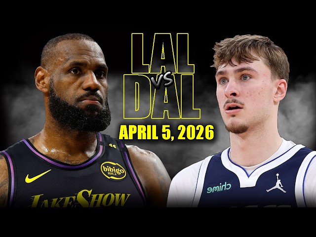 Los Angeles Lakers vs Dallas Mavericks Full Game Highlights – April 5, 2026 | NBA Season