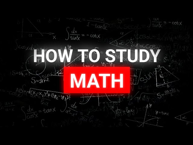 The ASIAN secret to studying MATH effectively