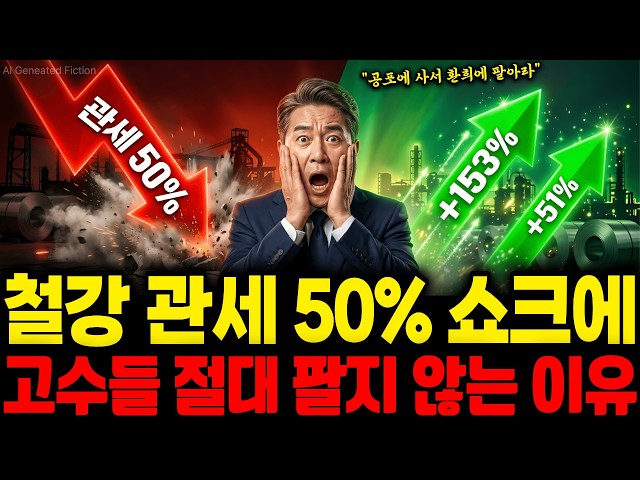 Why POSCO Stock Price Rised 51% Amid the 50% Steel Tariff Barrier. Stock Experts' Calculation Met...