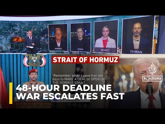 Latest update: 'All hell will rain down': Trump threatens Iran over Hormuz crisis