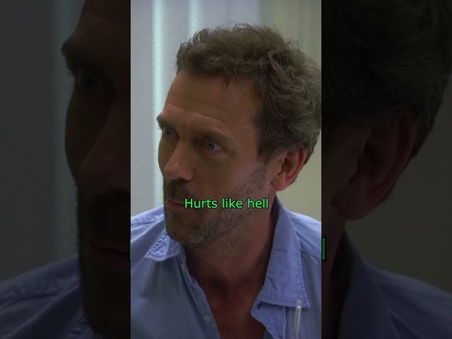 House examines a patient | #shorts #house #housemd