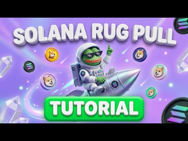 Launch Meme Coin Journey | Rug Pull Mehanics (Solana 2026)