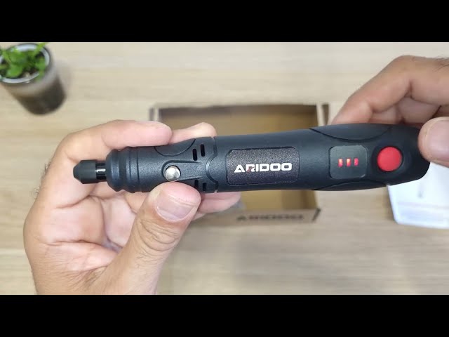 Testing and a teardown of a cheap rotary tool from China. Aridoo