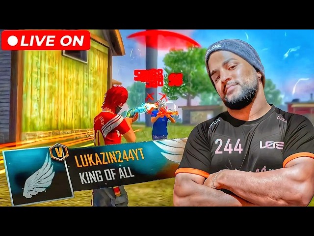 ATUALIZAÇAOOO CHEGOUU RUMO A 10 BOYAHH😈👻LUKAZIN244YT ONN EMULADOR👑#6k #freefire