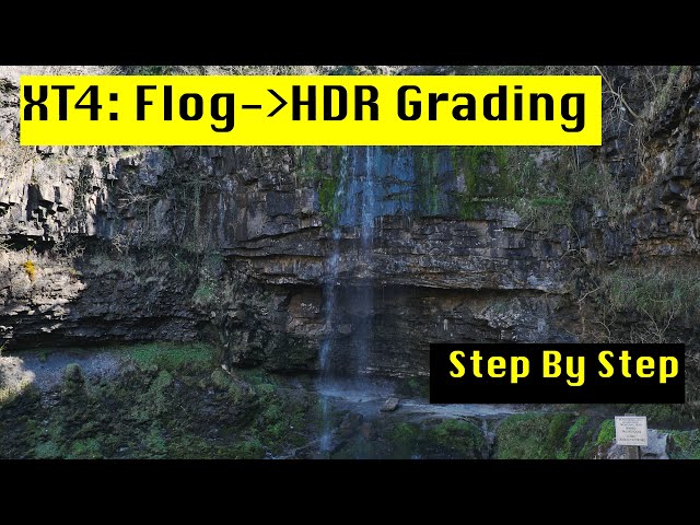 Fuji Flog To HDR Grading Step By Step