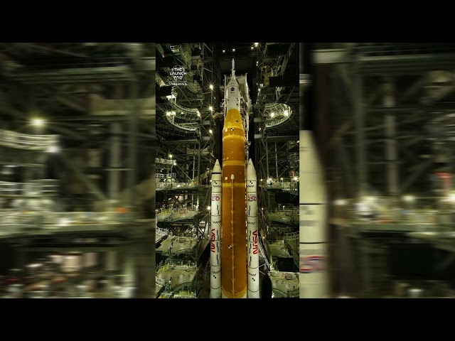 Artemis II Rollback Into VAB