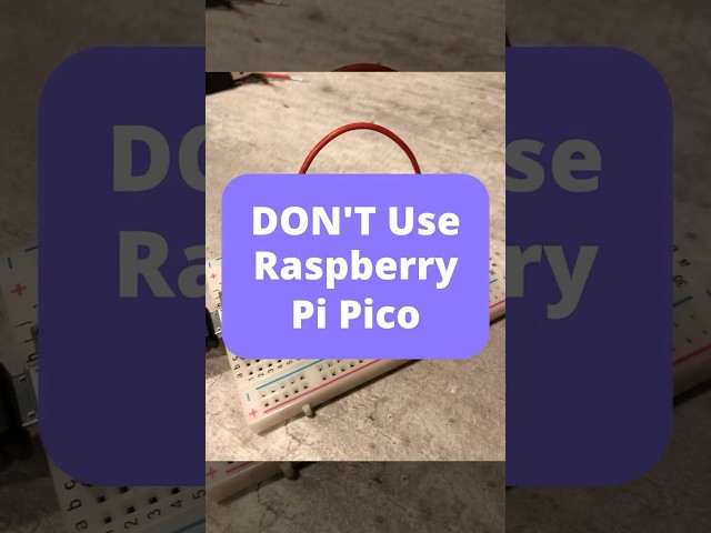 DON'T Use the Raspberry Pi Pico  (always).  #advice #arduino #electricalengineering  #science