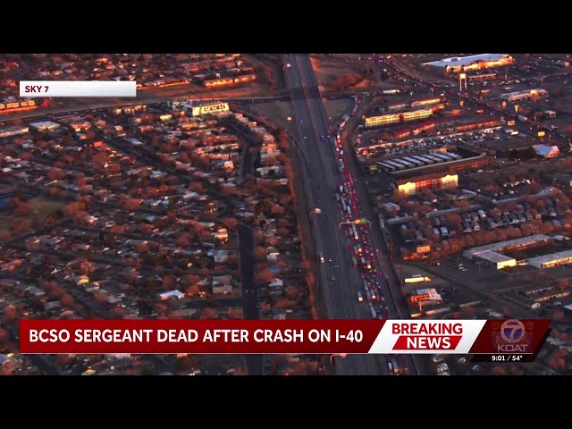 Sergeant dies during traffic stop on Interstate 40