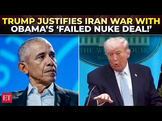 ‘How can you choose Iran over Israel?’: Trump BLASTS Obama over 2015 nuke deal at Iran war briefing