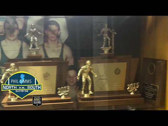Jason Lajara Honored | Brick Memorial HS | Phil Simms North vs South All-Star Selection Tour