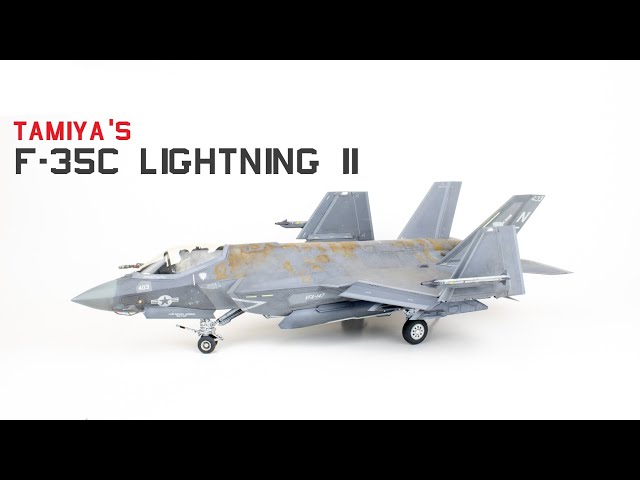 The BEST aircraft model kit out there: Tamiya’s F-35C