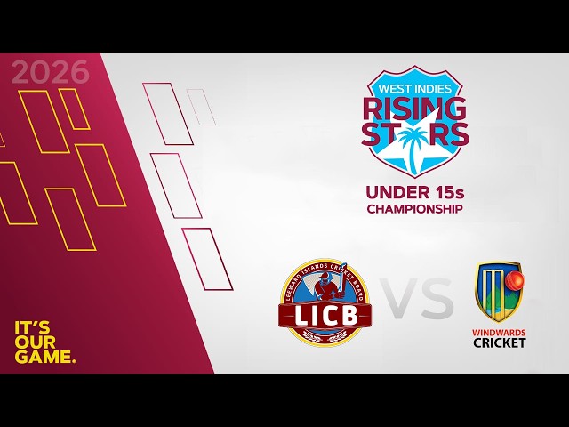 🔴 LIVE Leeward Islands v Windward Islands | CWI Men’s Under 15 Round 4 | 50 Over Championships 2026