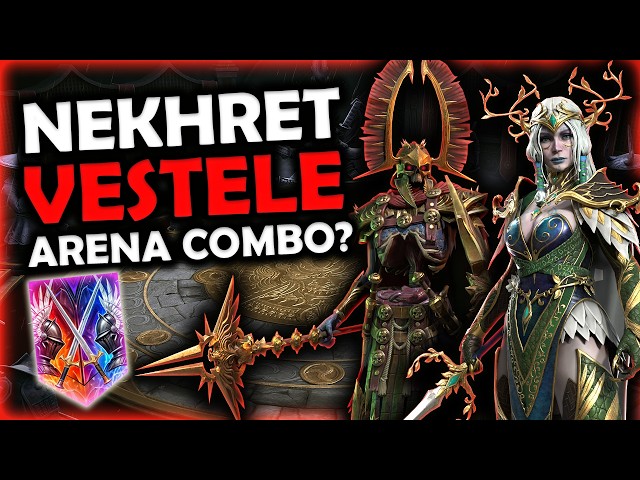 Can Vestele Nekhret Combo Smite Down Best Accounts In Arena? I RAID: Shadow Legends
