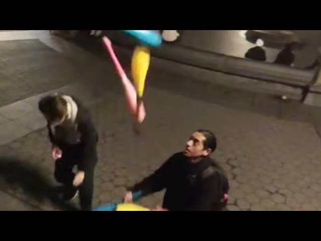 VR 360 4K Alejandro Martin visited us at Washington Square Park @flowjuggle Jam NYC @insta360