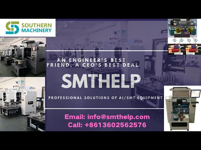 Cut and form Electronic component by Through hole technology