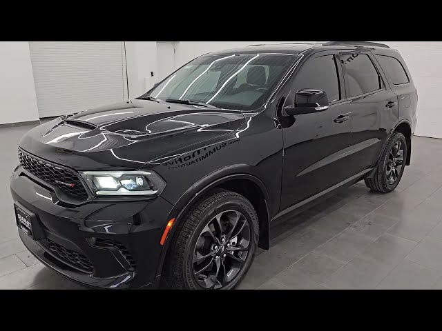 2024 DODGE DURANGO GT PLUS BLACKTOP DB BLACK 4K WALKAROUND 26T97A